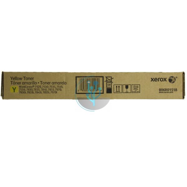 Toner Xerox 006R01518 Yellow WorkCentre 7500 15000 Páginas