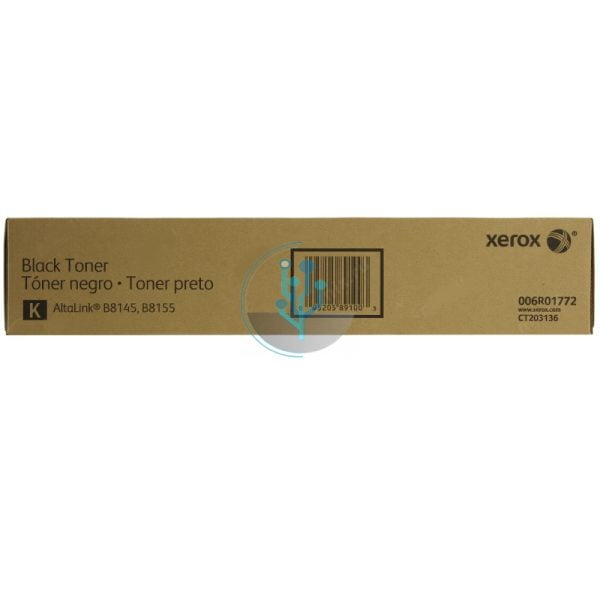Toner Xerox 006R01772 Black Altalink B8155 52,000 Páginas