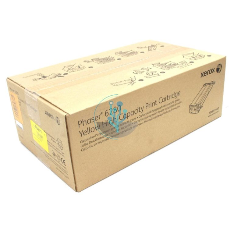 Toner Xerox 106R01402 Phaser 6280 Yellow 5,900 Páginas