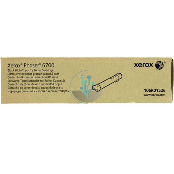 Toner Xerox 106R01526 Black Phaser 6700 18,000 paginas