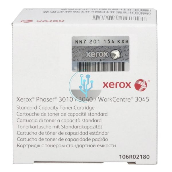 Toner Xerox 106R02180 Phaser 3040 WC 3045 1,000 Páginas