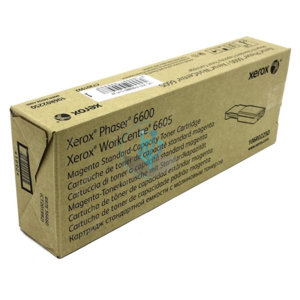 Toner Xerox 106R02250 Magenta PH6600, WC6605 2000 Págs