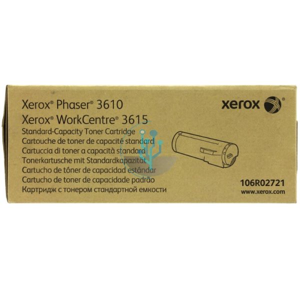 Toner Xerox 106R02721 Phaser 3610, WC3615 5,900 Páginas