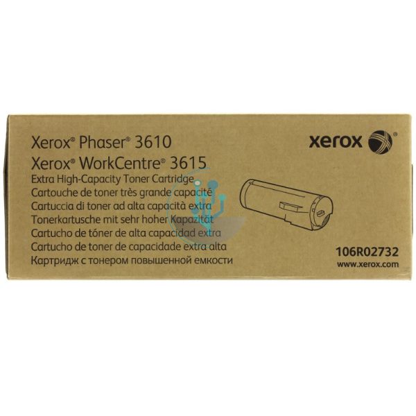 Toner Xerox 106R02732 Phaser 3610, WC3615 25,300 Páginas