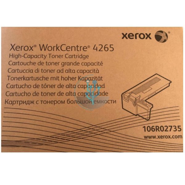 Toner Xerox 106R02735 WorkCentre 4265 25,000 Páginas