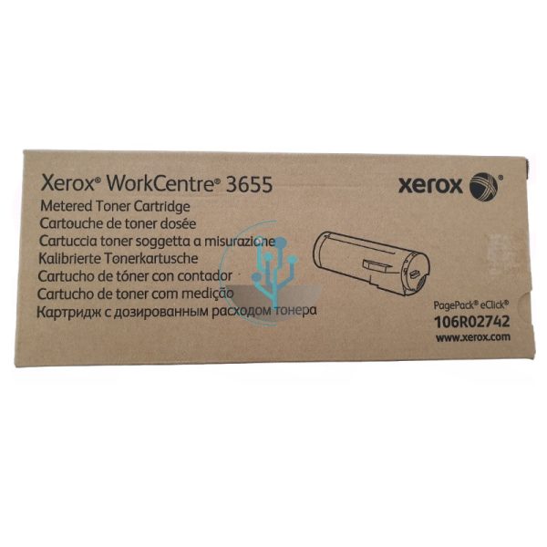 Toner Xerox 106R02742 Workcentre 3655 Metered 30,000 Páginas