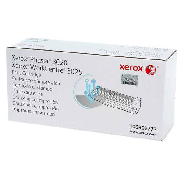 Toner Xerox 106R02773 Phaser 3020, WC3025 1,500 Páginas