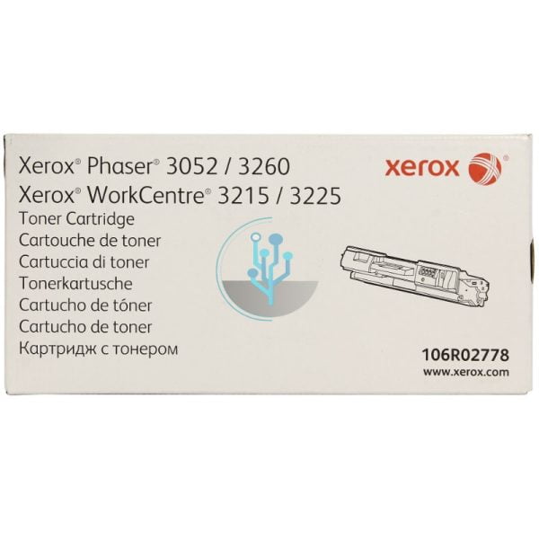 Toner Xerox 106R02778 Phaser 3052, WC3225 3,000 Páginas