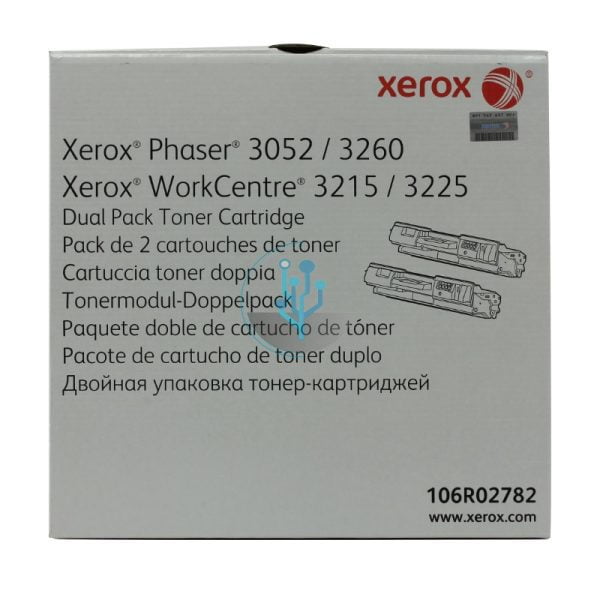Toner Xerox 106R02782 Workcentre 3225, PH3260 6,000 Páginas