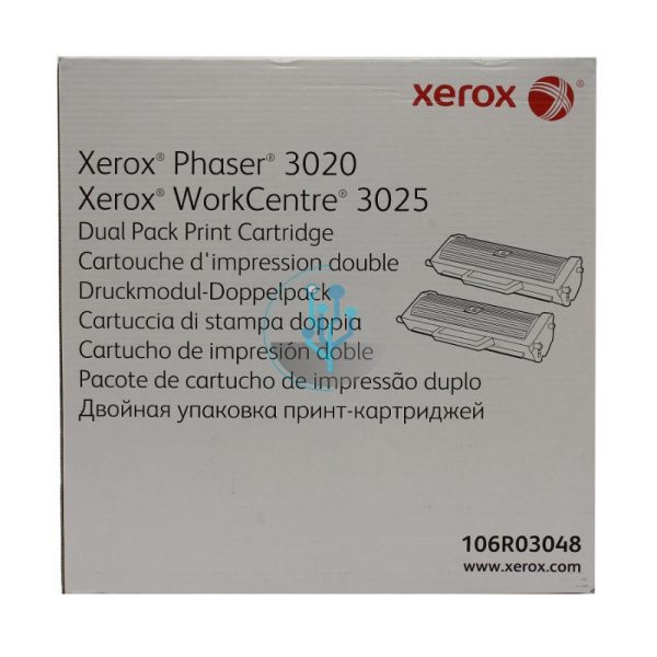 Toner Xerox 106R03048 Phaser 3020, WC3025 3,000 Páginas