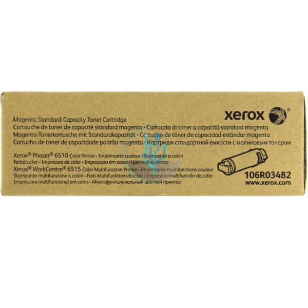Toner Xerox 106R03482 Magenta Phaser 6510, WC6515 1000 Páginas