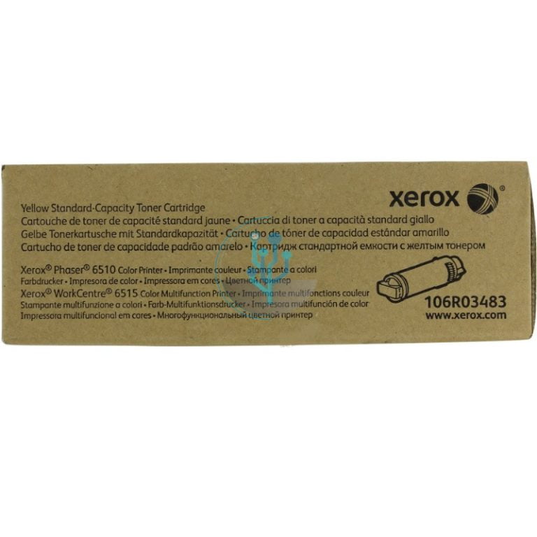 Toner Xerox 106R03483 Yellow Phaser 6510, WC6515 1000 Páginas