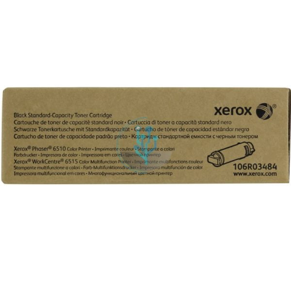 Toner Xerox 106R03484 Black Phaser 6510, WC6515 2500 Páginas