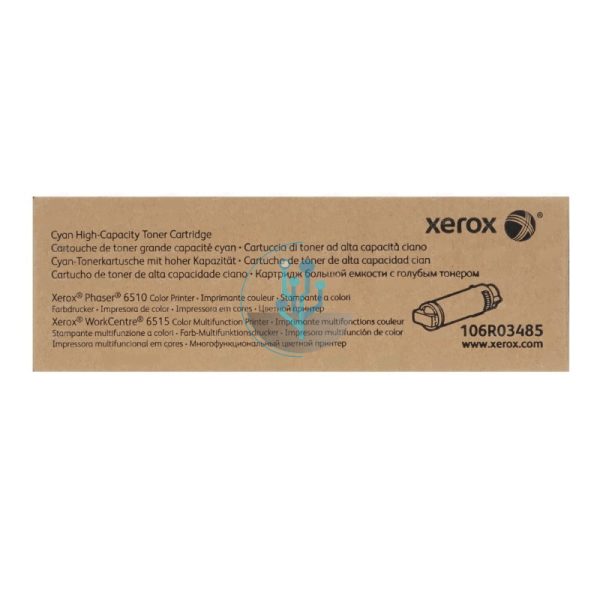 Toner Xerox 106R03485 Cyan Phaser 6510, WC6515 2400 Páginas