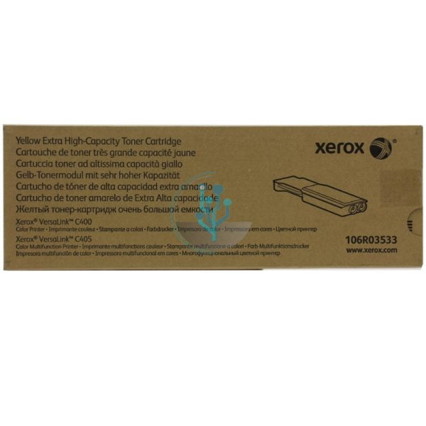Toner Xerox 106R03533 Yellow C400, C405 8,000 paginas