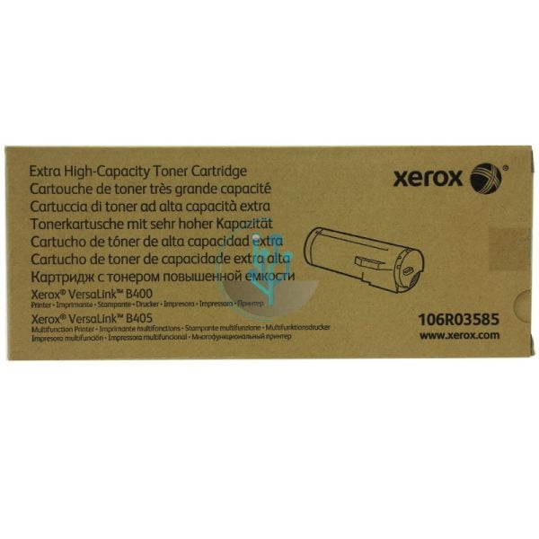 Toner Xerox 106R03585 VersaLink B400, B405 24,600 Páginas