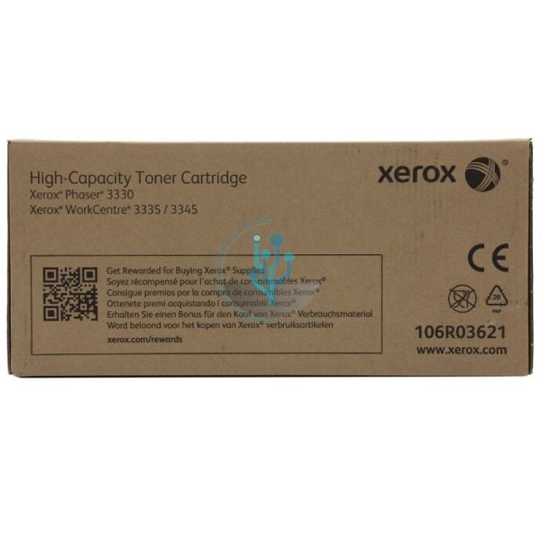 Toner Xerox 106R03621 WorkCentre 3335, 3345 Negro 8,000 Páginas