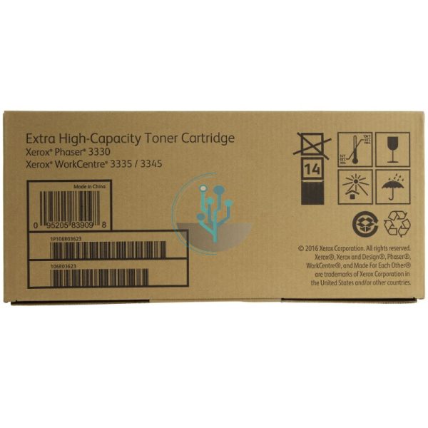Toner Xerox 106R03623 WorkCentre 3335, 3345 Negro 15,000 Páginas