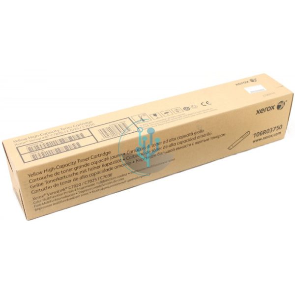 Toner Xerox 106R03750 Yellow C7020, C7030 9,800 Páginas