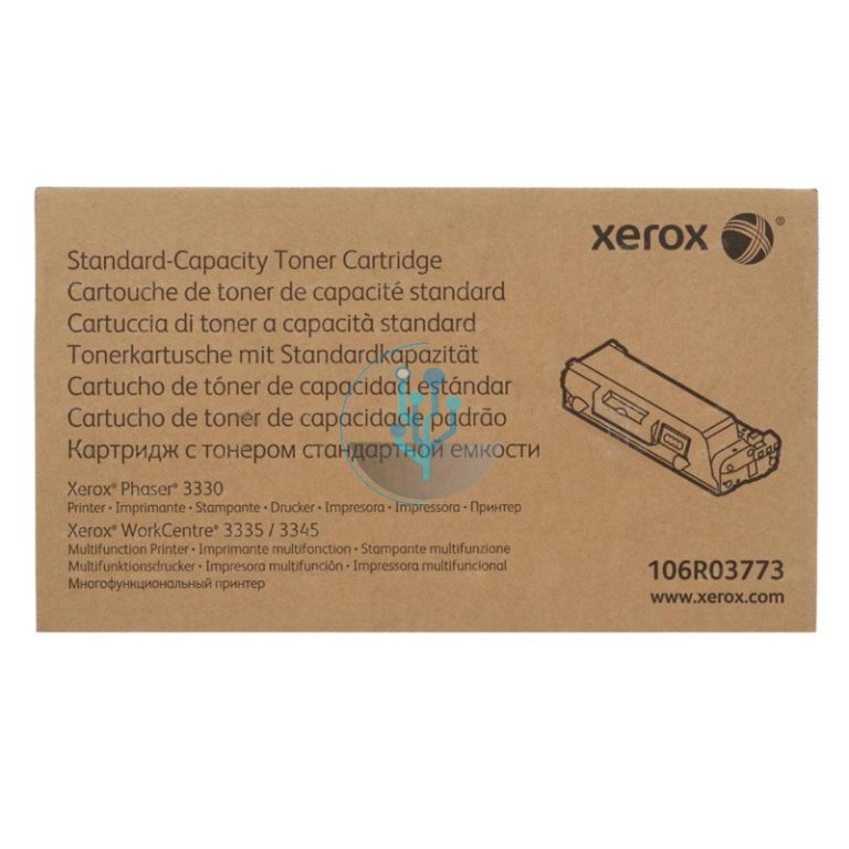 Toner Xerox 106R03773 Phaser 3330, WC 3345 Negro 3,000 Páginas