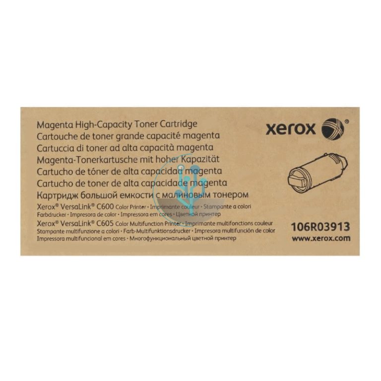 Toner Xerox 106R03913 Magenta C600, C605 10,100 Páginas