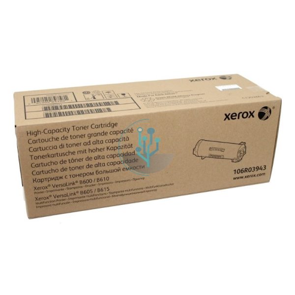 Toner Xerox 106R03943 Versalink B600, B610 Negro 25,900 Páginas