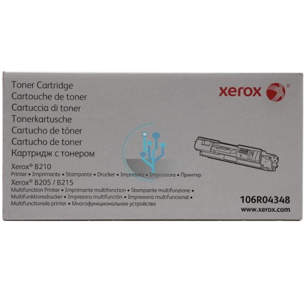 Toner Xerox 106R04348 Negro B210, B215, B205 3000 paginas