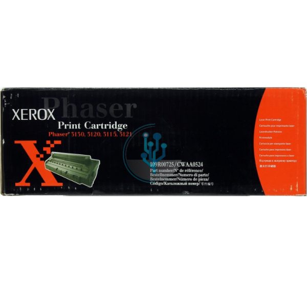 Toner Xerox 109R00725 Phaser 3120, 3130 Negro 3000 Páginas
