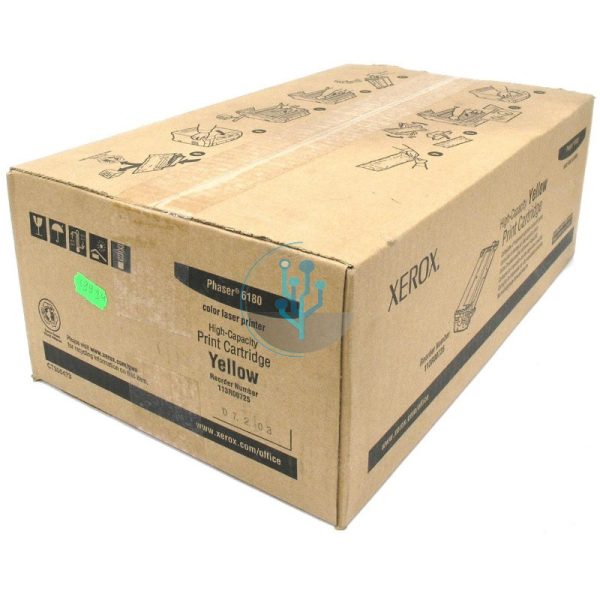 Toner Xerox 113R00725 Yellow Phaser 6180 6,000 Páginas
