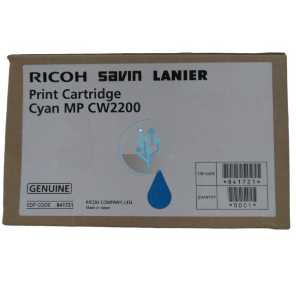 Tinta Ricoh 841721 Cyan MP CW2200SP, CW2201 100ml