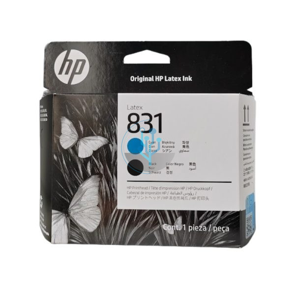 Cabezal HP Latex CZ677A 831 Cian-Negro Latex 330, 335