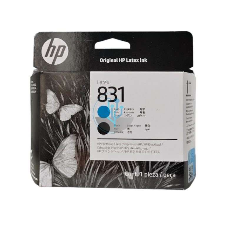 Cabezal HP Latex CZ677A 831 Cian-Negro Latex 330, 335