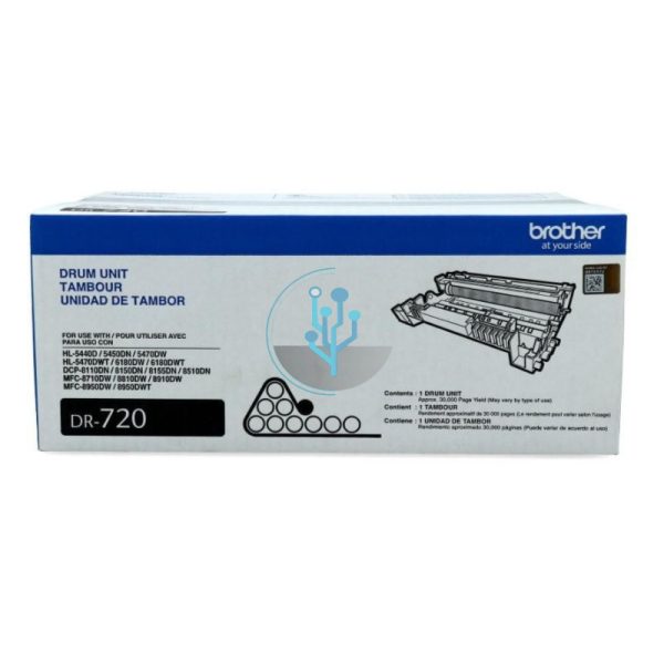 Tambor Brother DR-720 HL5470DW, MFC8155DN 30000 Págins