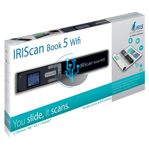 Escaner IrisCan Book 5 wifi 30ppm portatil compacto y ligero