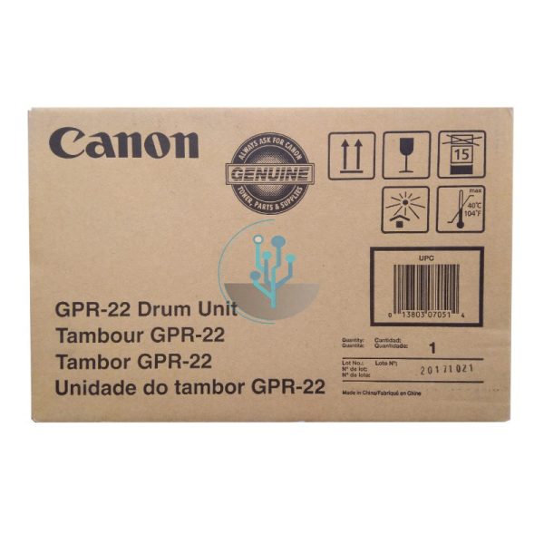 Drum Canon GPR-22 Negro IR1018, IR1022 26,900 Páginas
