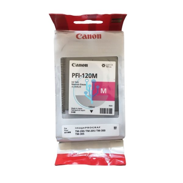 Tinta Canon PFI-120M Magenta tm200, tm300 130ml