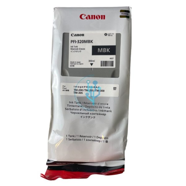 Tinta Canon PFI-320MBK Matte Black tm200, tm300 300ml