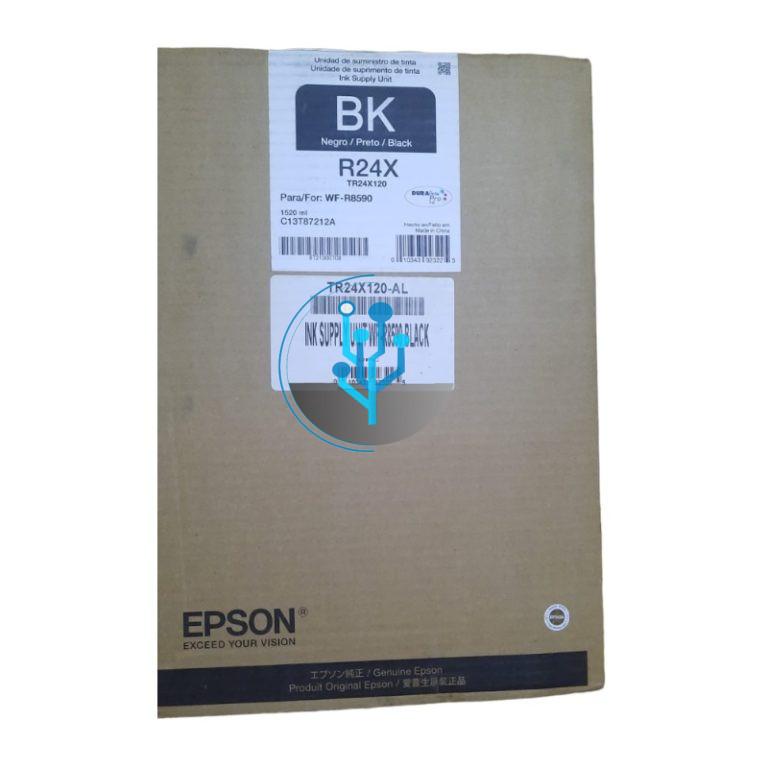 Tinta Epson TR24X120-AL Negro R24X wf-r8590 75,000 paginas