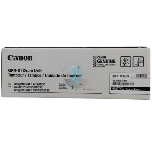 Drum Canon GPR-51 Black Ir Adv C250, C350 36,600 Paginas