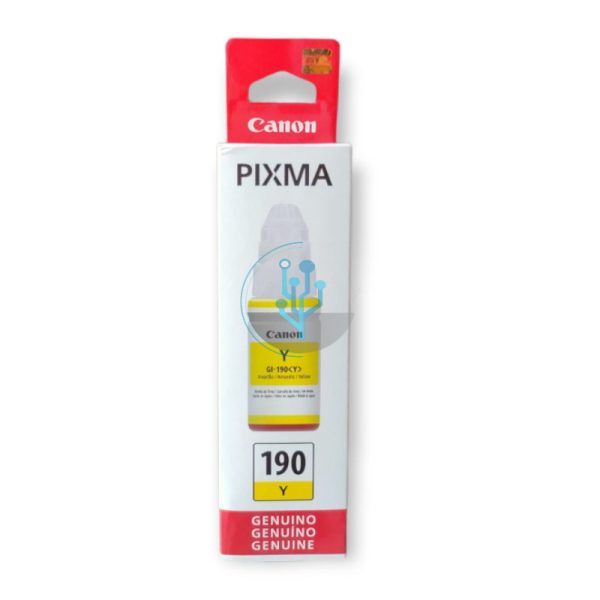 Tinta Canon GI-190Y Yellow G2110, G3100, G3110, G4110 70ml