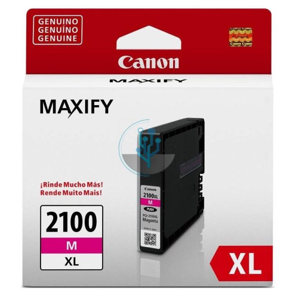 Tinta Canon PGI-2100XL Magenta MB5310, IB4010 1,000...