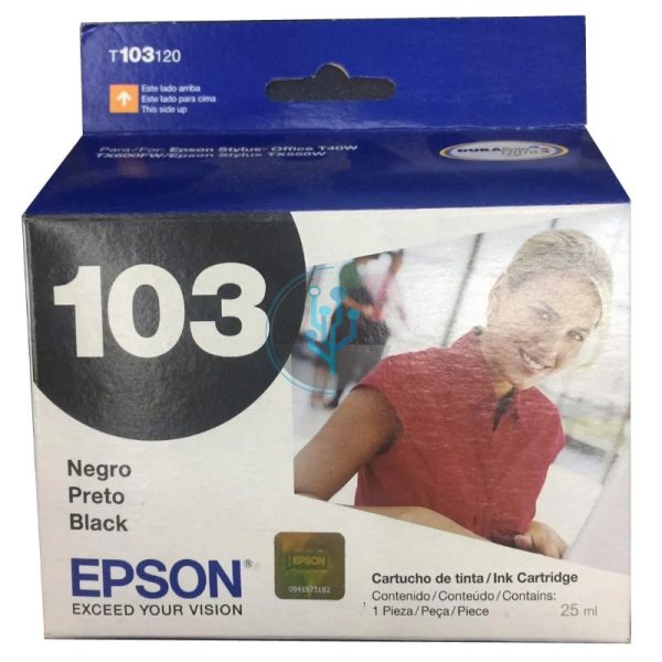 Tinta Epson T103120 T40W, TX600FW Black 25ml