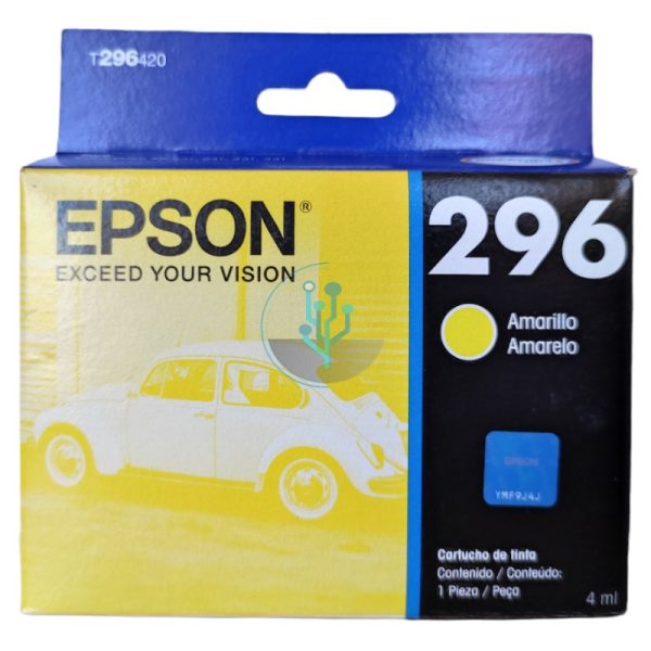 Tinta Epson T296420 Yellow XP231, XP241, XP431, XP441 4ml