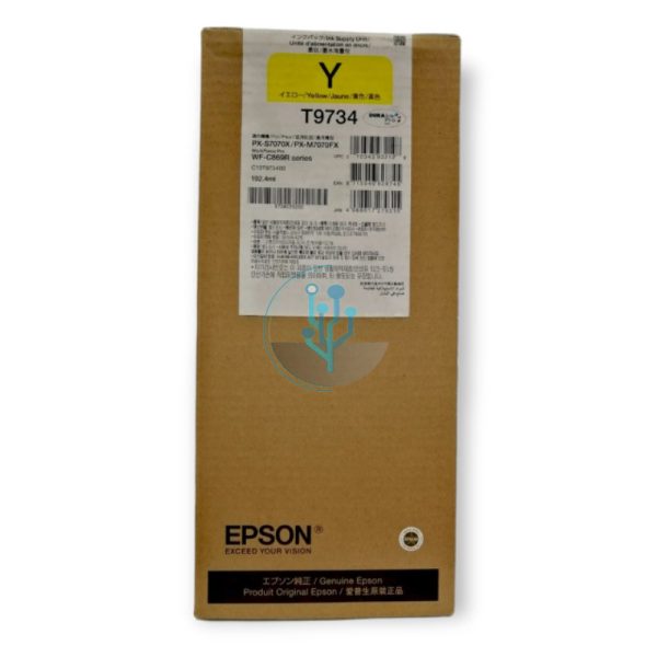 Tinta Epson T973420 Yellow WF-C869 22,000 páginas