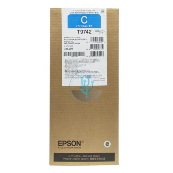 Tinta Epson T974220 Cyan WF-C869 84,000 páginas
