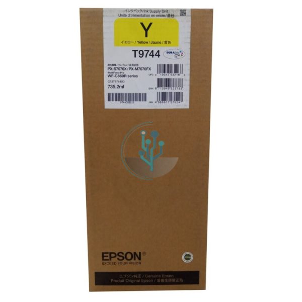 Tinta Epson T974420 Yellow WF-C869 84,000 páginas