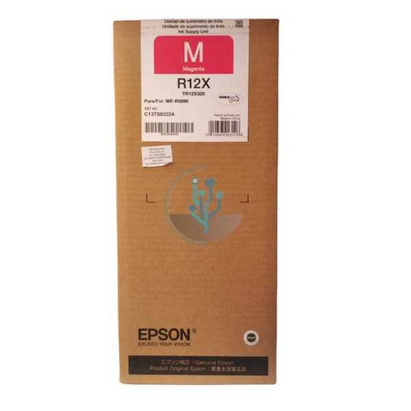 Tinta Epson TR12X320 Magenta WF-R5690 20,000 páginas
