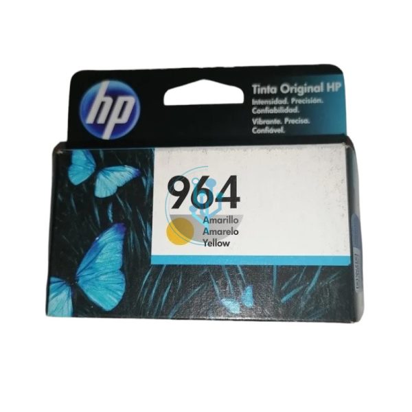 Tinta HP 3JA52AL (964) Yellow OfficeJet 9020 700 Páginas