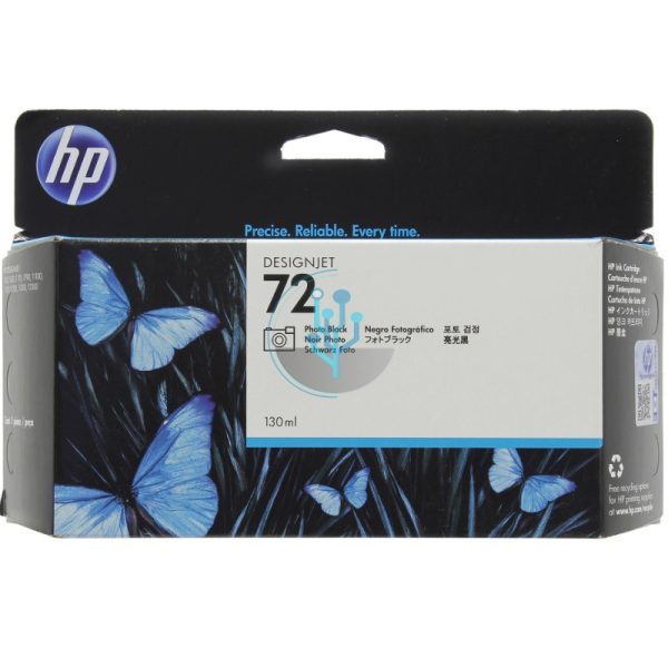 Tinta HP C9370A (72) 130ml Photo Black T610 / T790 / T1100