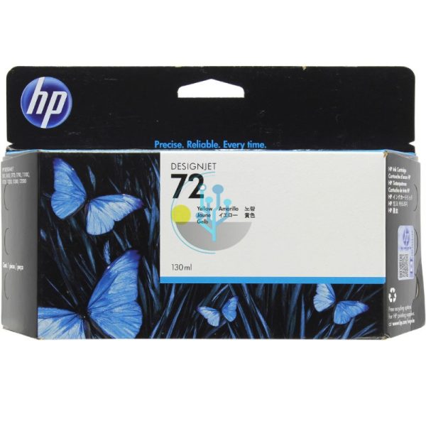 Tinta HP C9373A (72) 130ml Yellow T610 / T790 / T1100